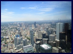 Views from CN Tower 02  - Downtown, North